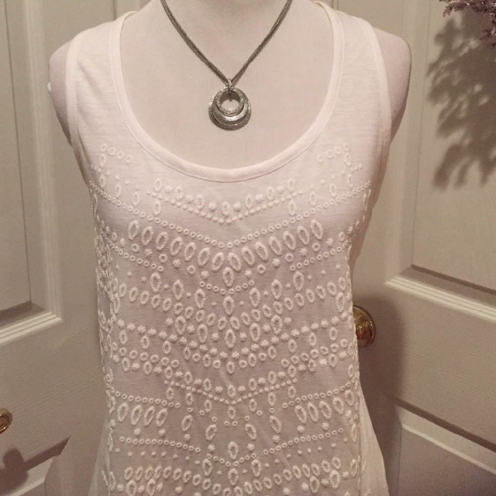 A perfect white racerback tank
